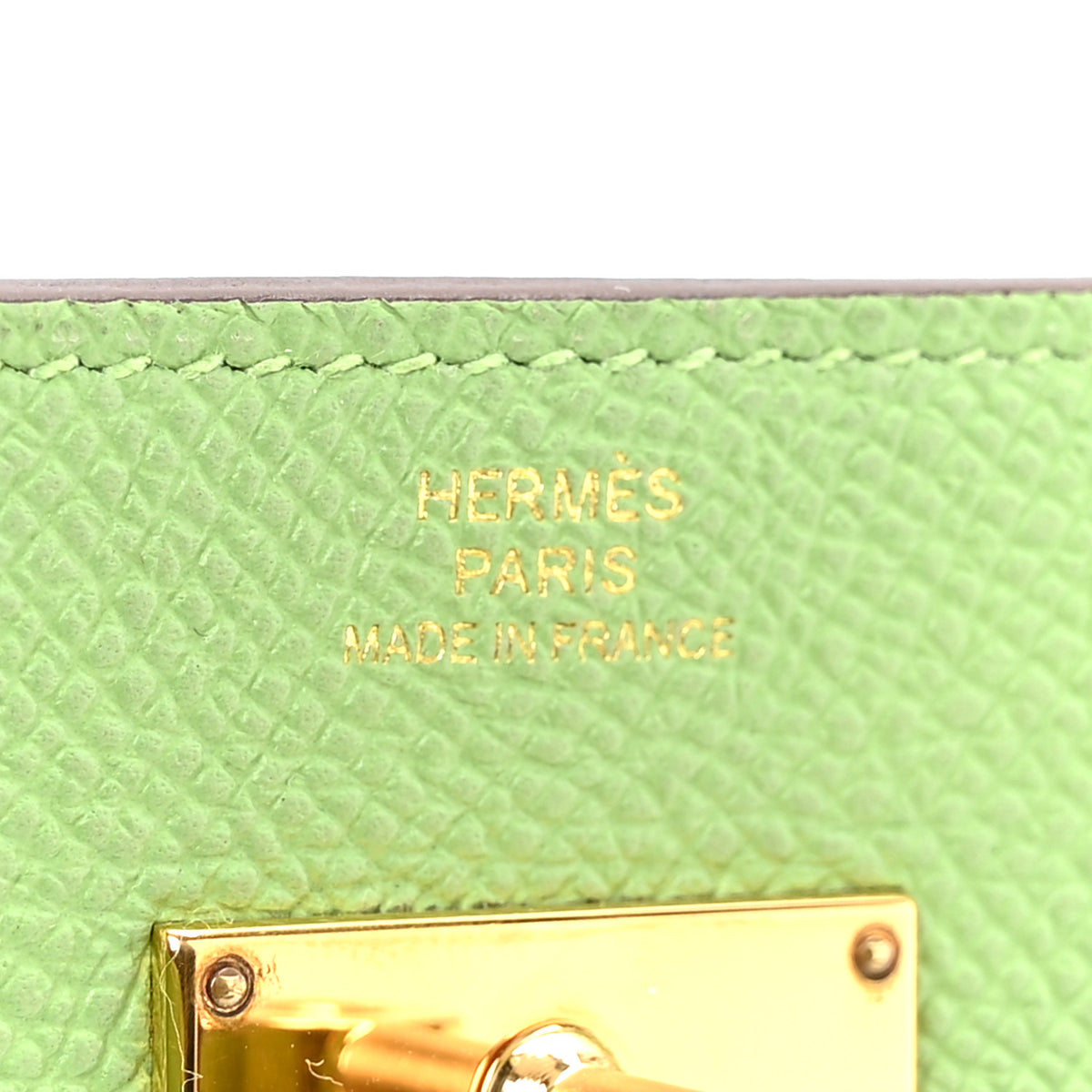 Epsom Verso Kelly Wallet To Go Vert Criquet Bleu Brume