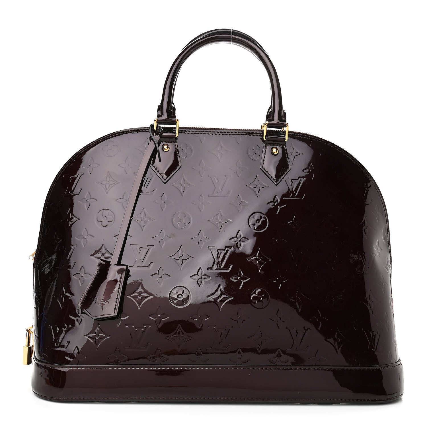 Louis Vuitton Vernis Alma GM Amarante 1 of 9