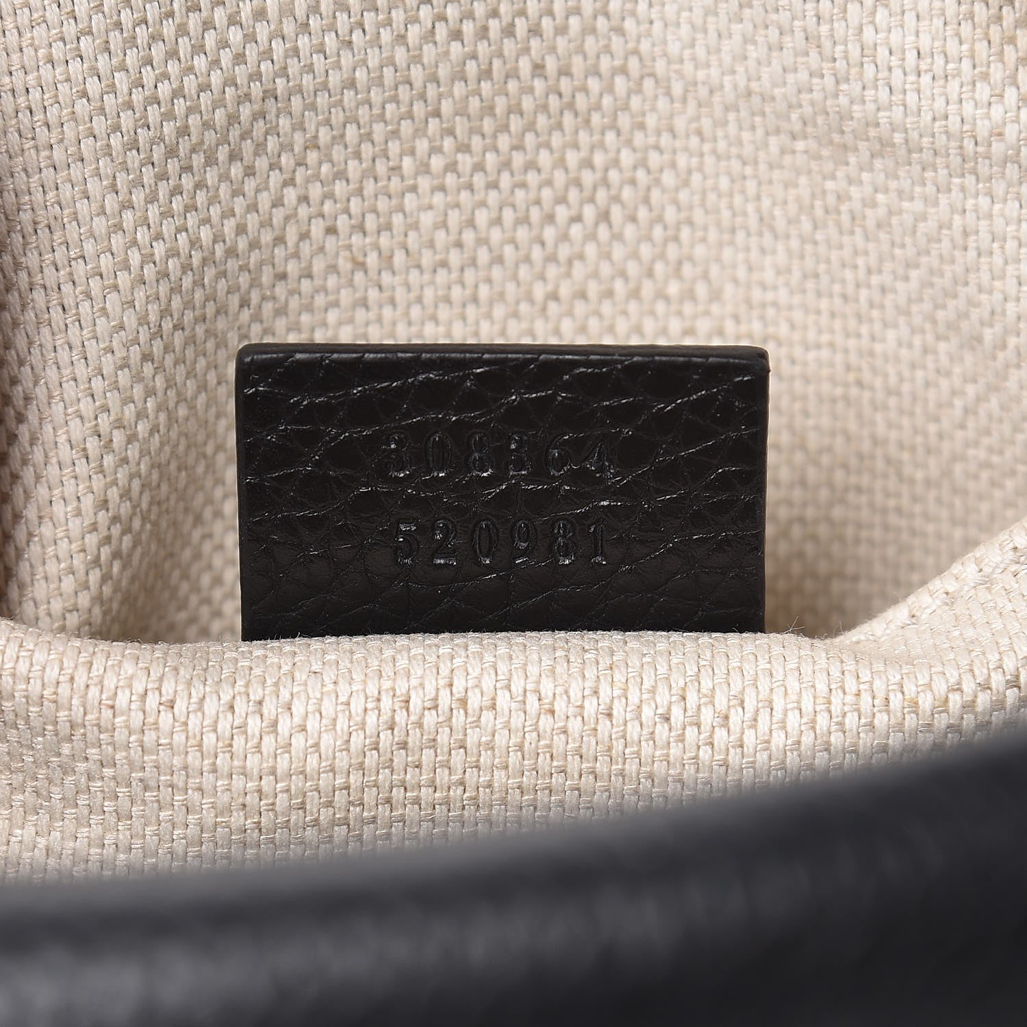 Gucci Pebbled Calfskin Small Soho Disco Bag Black 7 of 7
