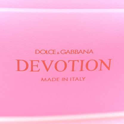 Dolce & Gabbana Smooth Calfskin Small Devotion Envelope Top Handle Bag Candy 6 of 11