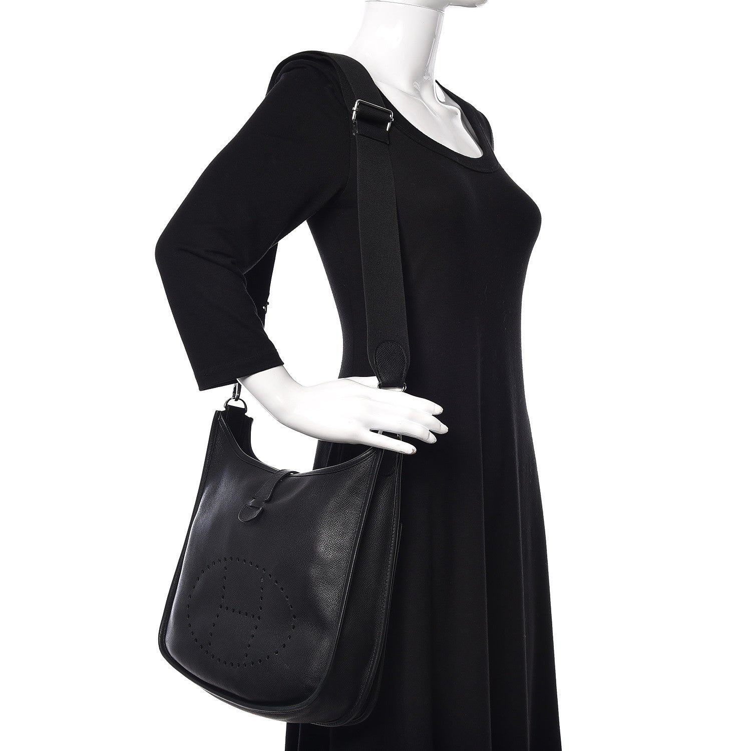 Hermes Epsom Evelyne III PM Black 2 of 10
