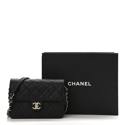 Chanel Caviar Quilted Large Like A Wallet Flap Black 12 of 12