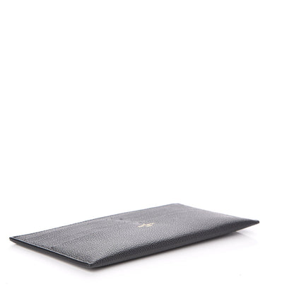 Louis Vuitton Calfskin Felicie Chain Wallet Card Holder Insert Black 4 of 6