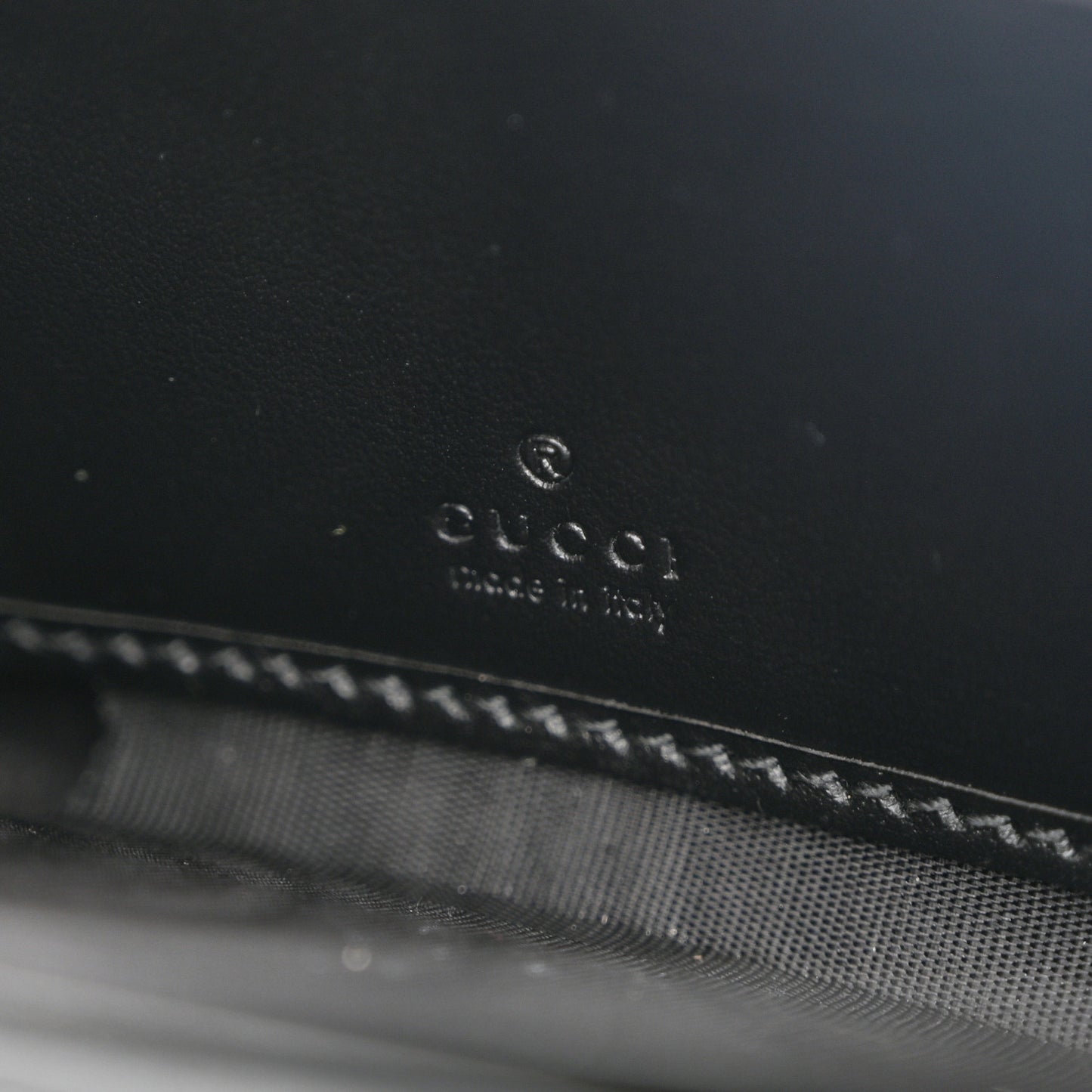 Calfskin Matelasse GG Marmont Zip Around Wallet Black