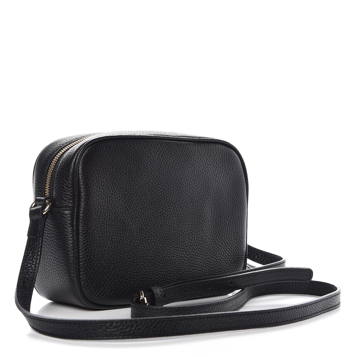 Gucci Pebbled Calfskin Small Soho Disco Bag Black 4 of 7