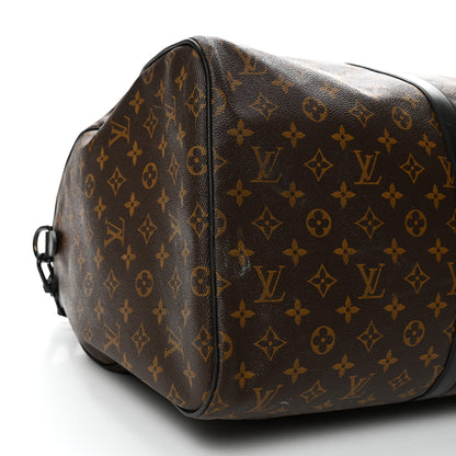Louis Vuitton Monogram Waterproof Keepall Bandouliere 55 10 of 11