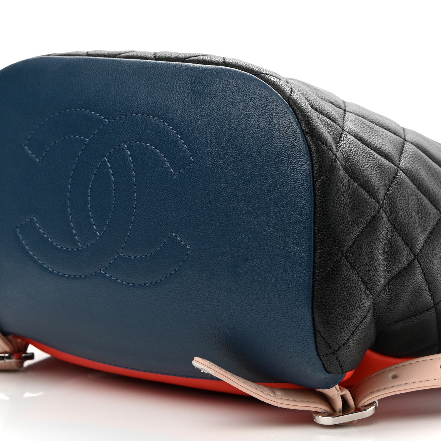 Chanel Lambskin Quilted Small Cuba Urban Spirit Backpack Black 9 of 9