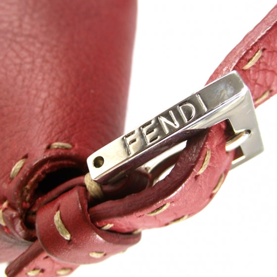 Leather Selleria Baguette Red