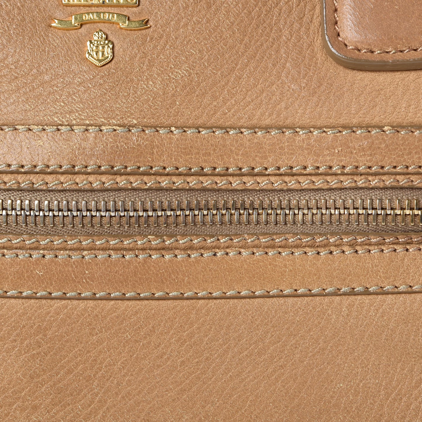 Cervo Deerskin Shoulder Bag Sabbia