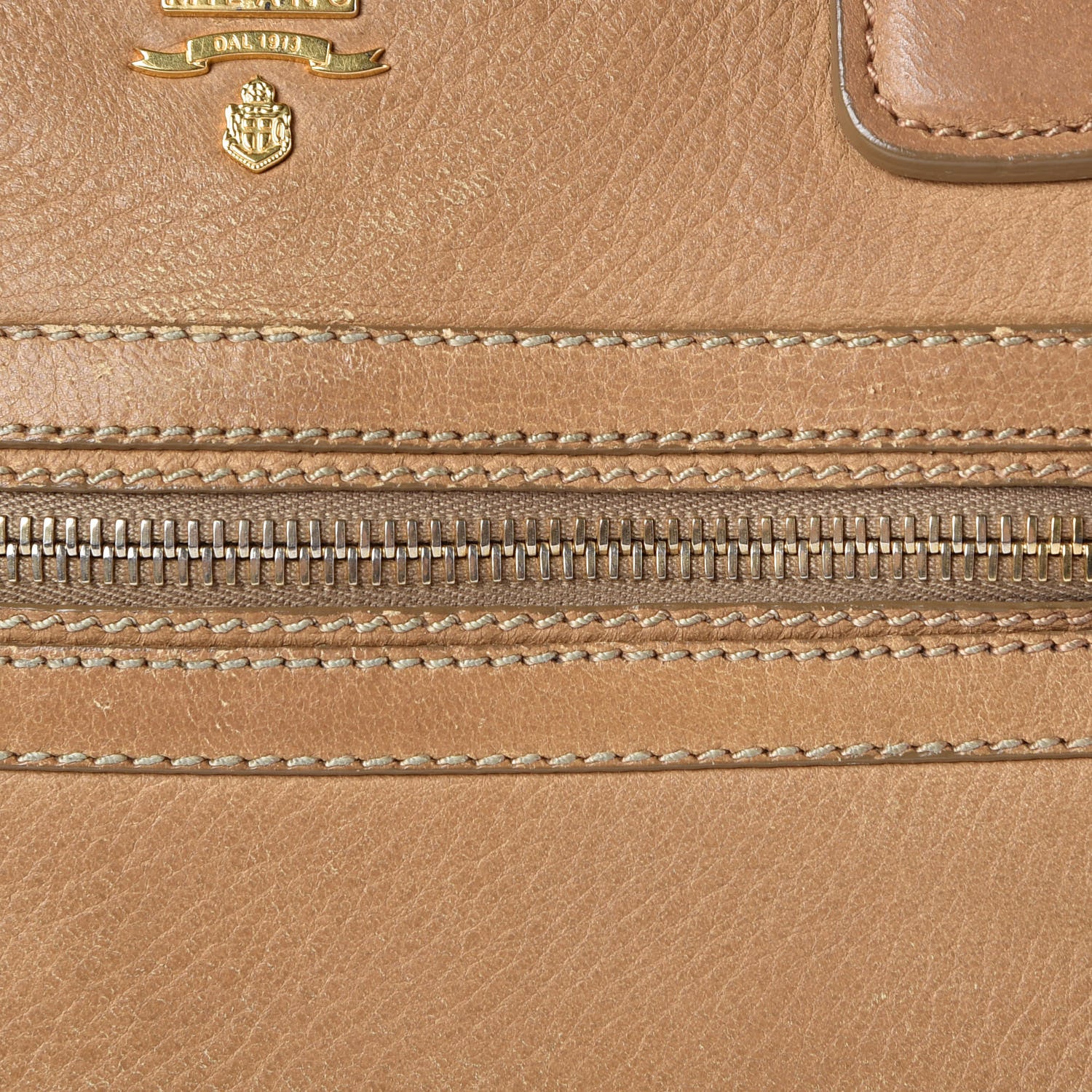 Prada Cervo Deerskin Shoulder Bag Sabbia 14 of 27