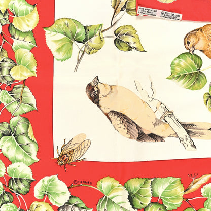 Hermes Silk La Vie Au Grand Air Scarf 90 3 of 3