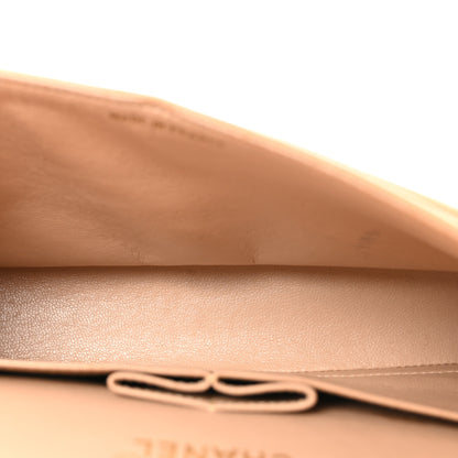 Chanel Lambskin Quilted Small Double Flap Beige 5 of 10
