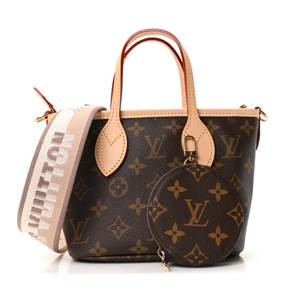 Louis Vuitton Monogram Neverfull BB Beige 3 of 10