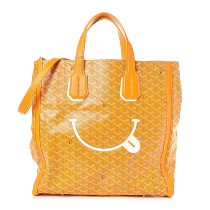 Goyard Goyardine Voltaire Smile Tote Yellow 1 of 6