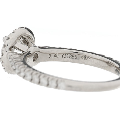 Cartier Platinum Diamond .40ct Destinee Engagement Ring 47 4 5 of 6