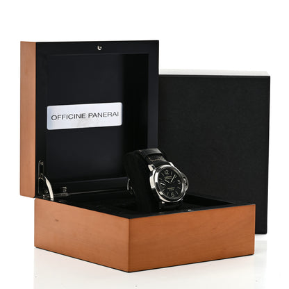 Panerai Stainless Steel Calfskin 44mm Luminor Marina Manual Winding Watch Black PAM00510 5 of 5