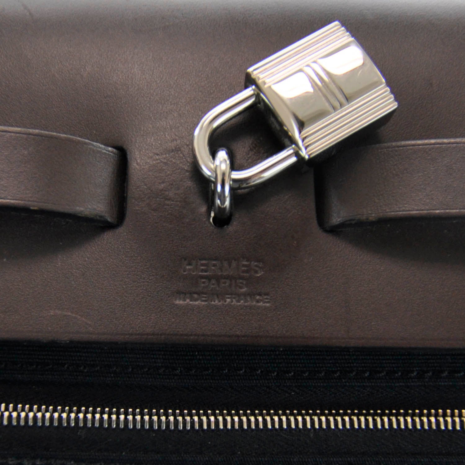 Hermes Toile Herbag Zip MM Black 5 of 8