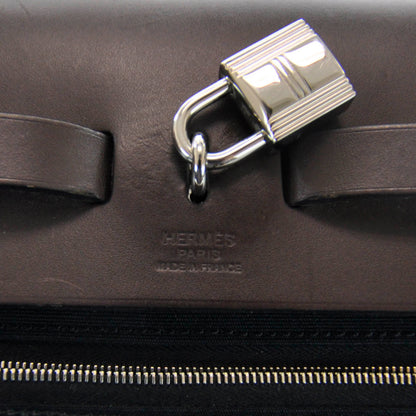 Hermes Toile Herbag Zip MM Black 5 of 8