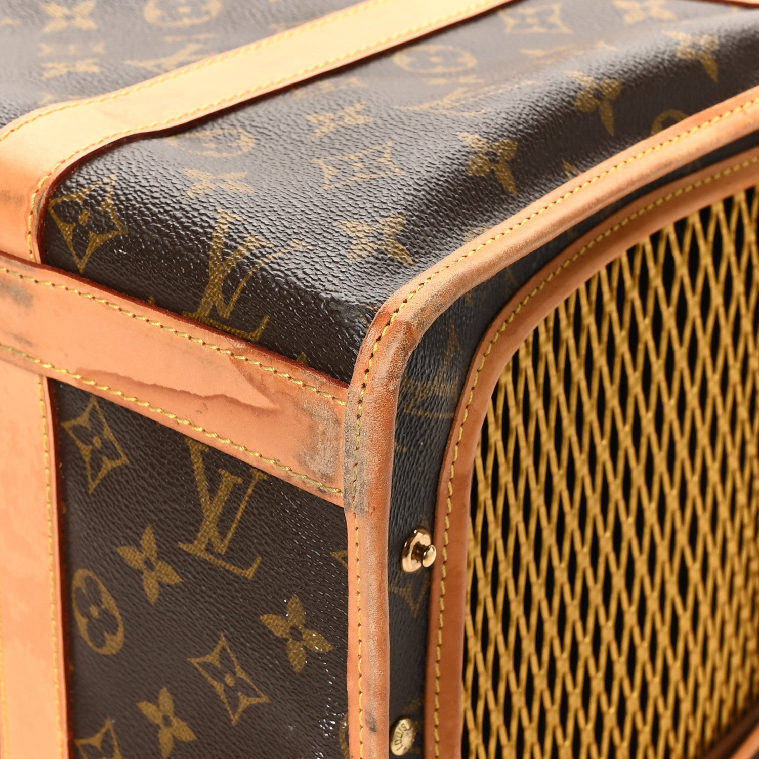 Louis Vuitton Monogram Sac Chien 40 Pet Carrier 9 of 17