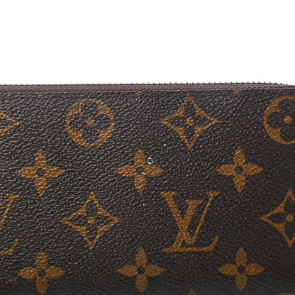 Louis Vuitton Monogram Clemence Wallet Rose Ballerine 8 of 9