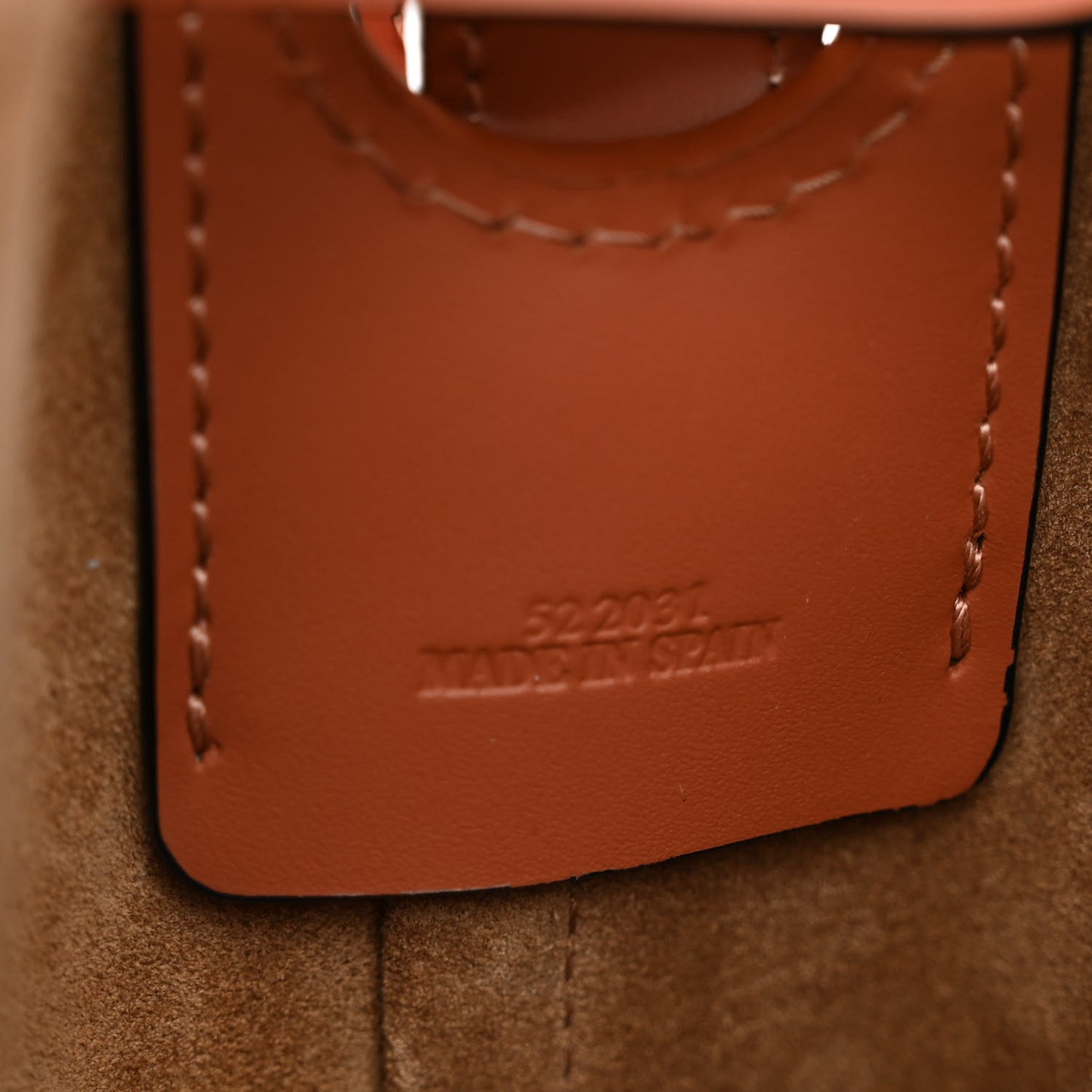 Canvas Calfskin Balloon Bucket Bag Ecru Tan