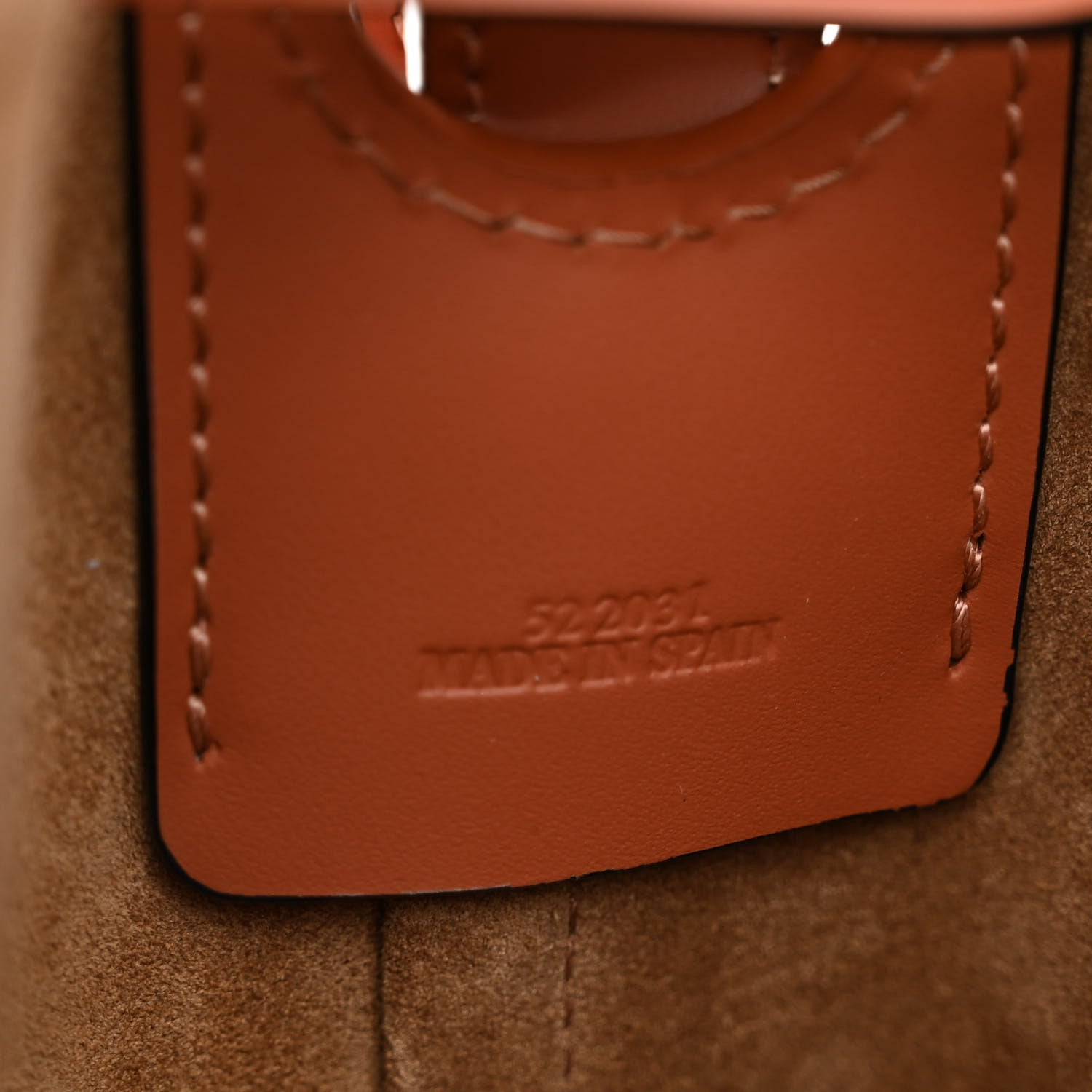 Loewe Canvas Calfskin Balloon Bucket Bag Ecru Tan 6 of 9