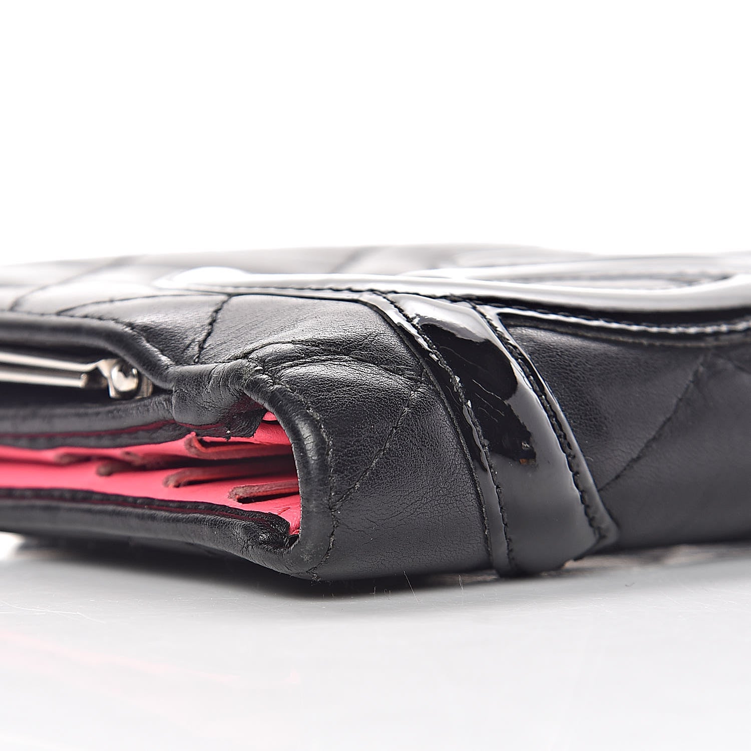Chanel Calfskin Quilted Cambon Bi-Fold Wallet Black 12 of 18