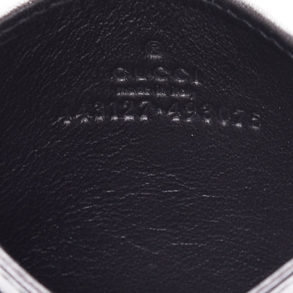 Gucci Calfskin Matelasse GG Marmont Card Holder Black 5 of 7