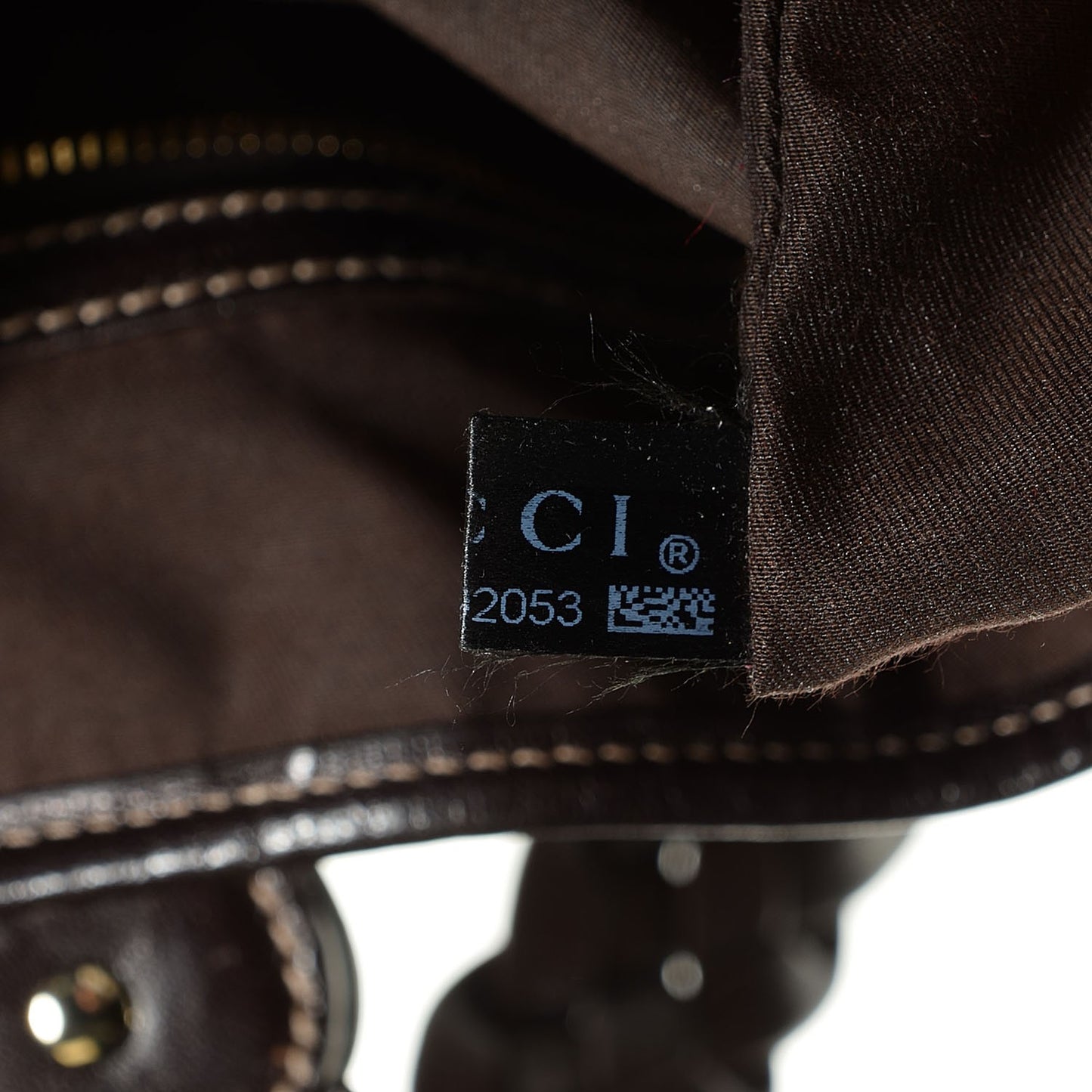 Monogram Small Pelham Shoulder Bag Dark Brown
