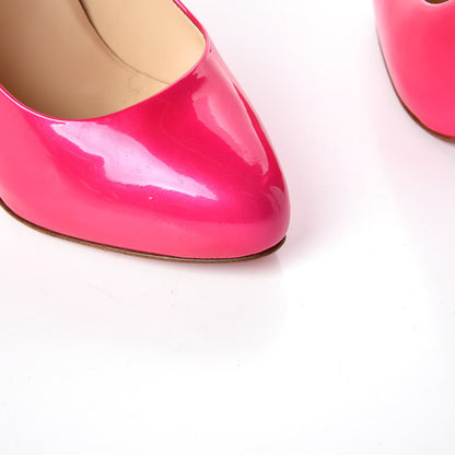 Christian Louboutin Patent 130 Platform Pumps 41 Pink 13 of 20