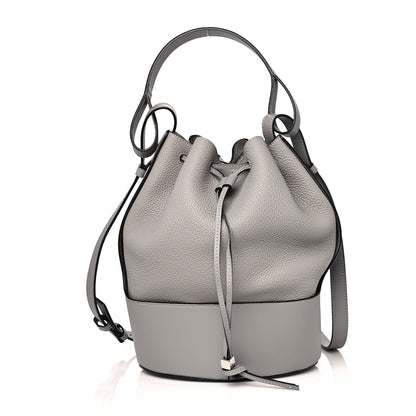 Loewe Calfskin Medium Balloon Bucket Bag Smoke 1 of 9