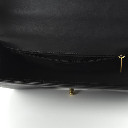 Chanel Calfskin Quilted New Medium Boy Flap Black 5 of 11