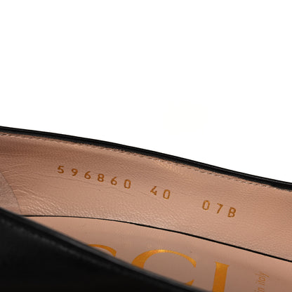 Gucci Malaga Kid Zumi 75mm Pumps 40 Black 9 of 11