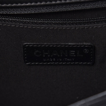 Chanel Lambskin Quilted Jumbo Cuba Color Flap Black 6 of 13