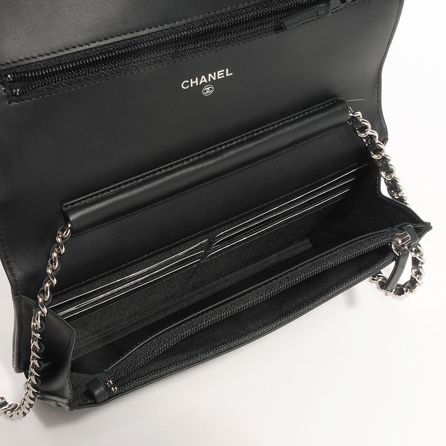 Caviar Timeless CC Wallet on Chain WOC Black