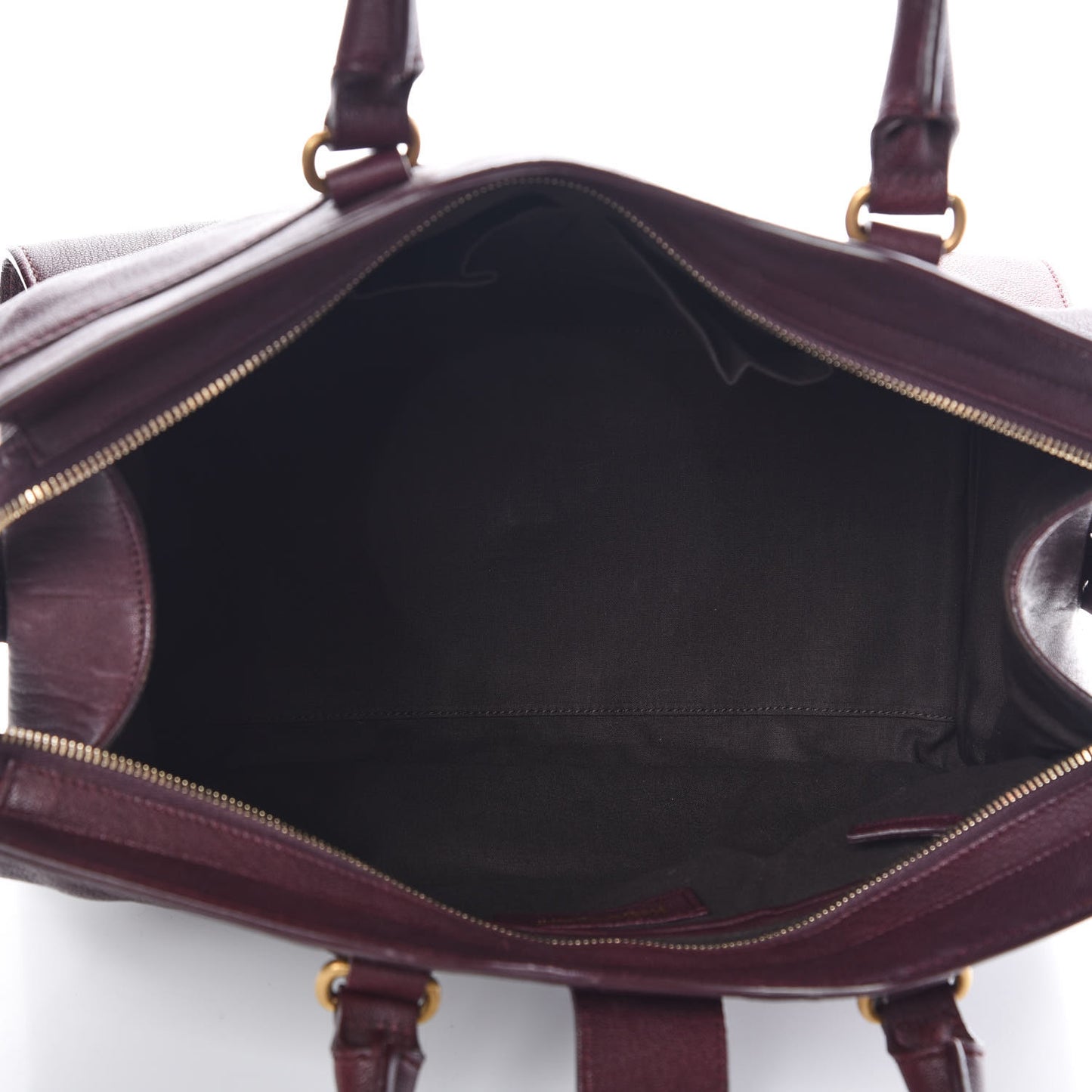 Sheepskin Medium Cabas ChYc Plum