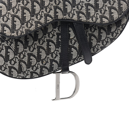 Christian Dior Monogram Saddle Bag Black 8 of 8
