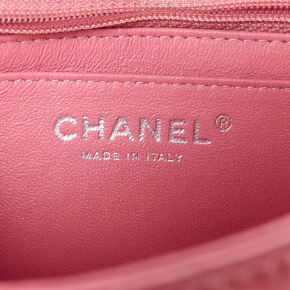 Chanel Lambskin Quilted Mini Square Flap Pink 6 of 11