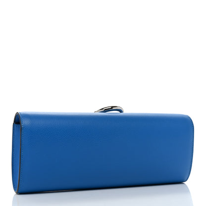 Hermes Evercolor Egee Clutch Bleu Hydra 3 of 11