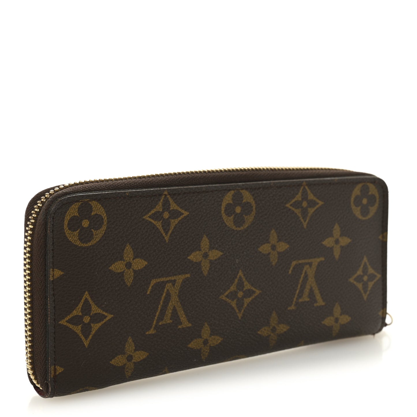Monogram Clemence Wallet Fuchsia