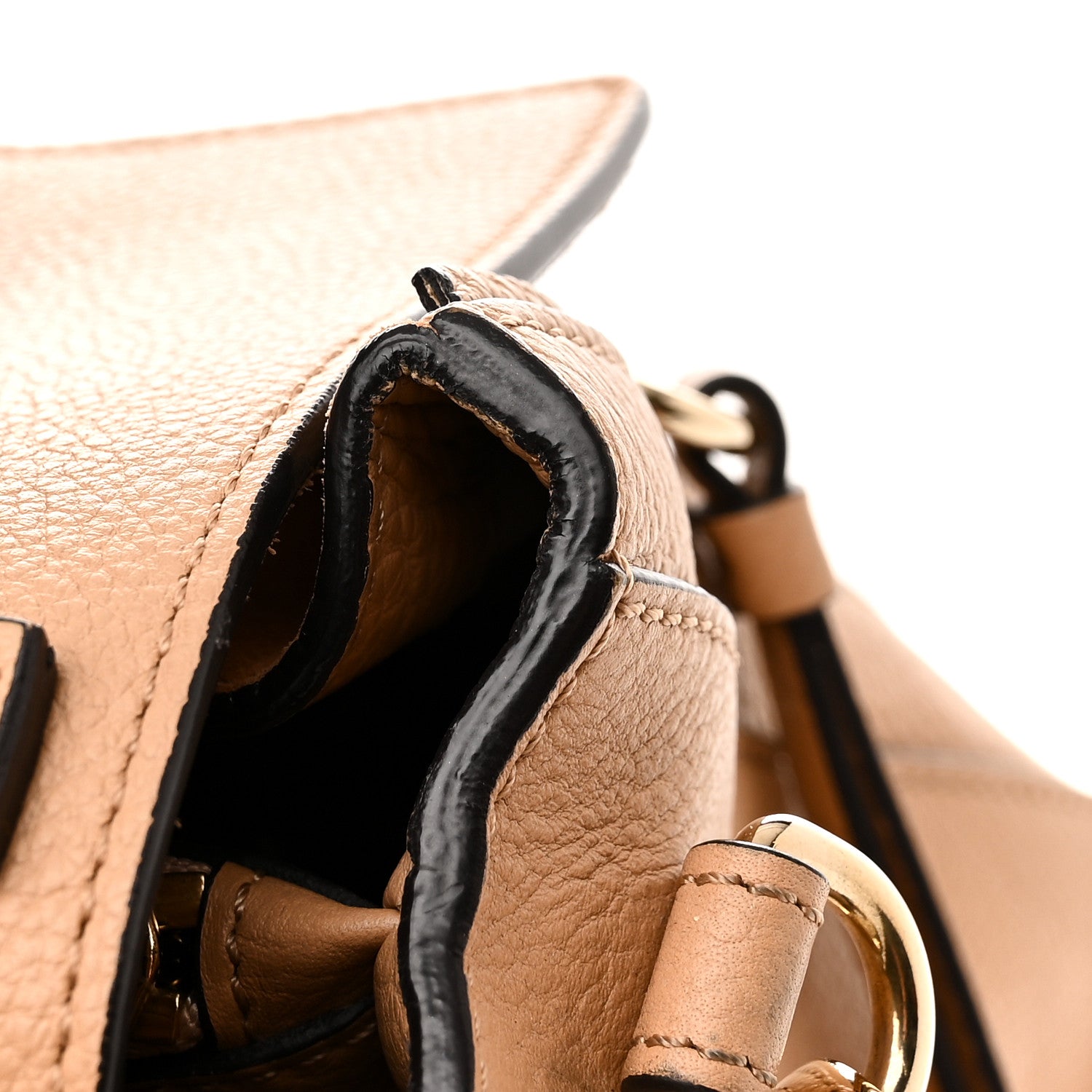 Chloe Calfskin Small Faye Day Shoulder Bag Blush Nude 14 of 19