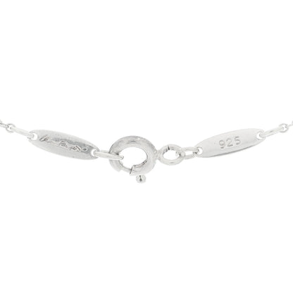 Tiffany Sterling Silver Elsa Peretti Infinity Cross Pendant Necklace 4 of 7