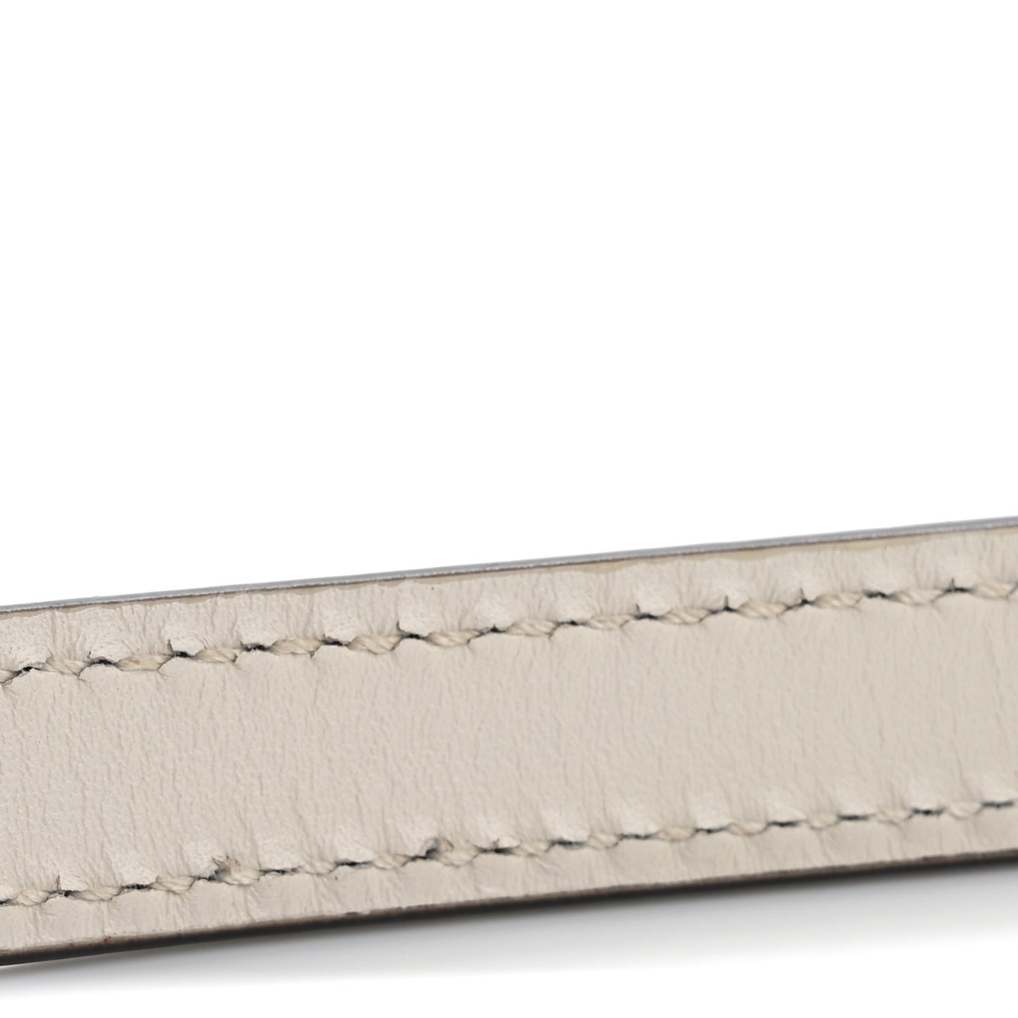 Calfskin 25mm Adjustable Shoulder Strap White