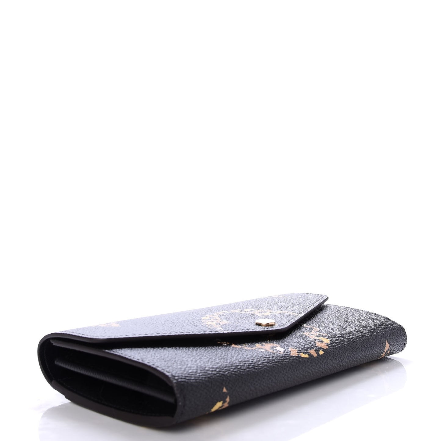 Monogram Giant Jungle Sarah Wallet Black