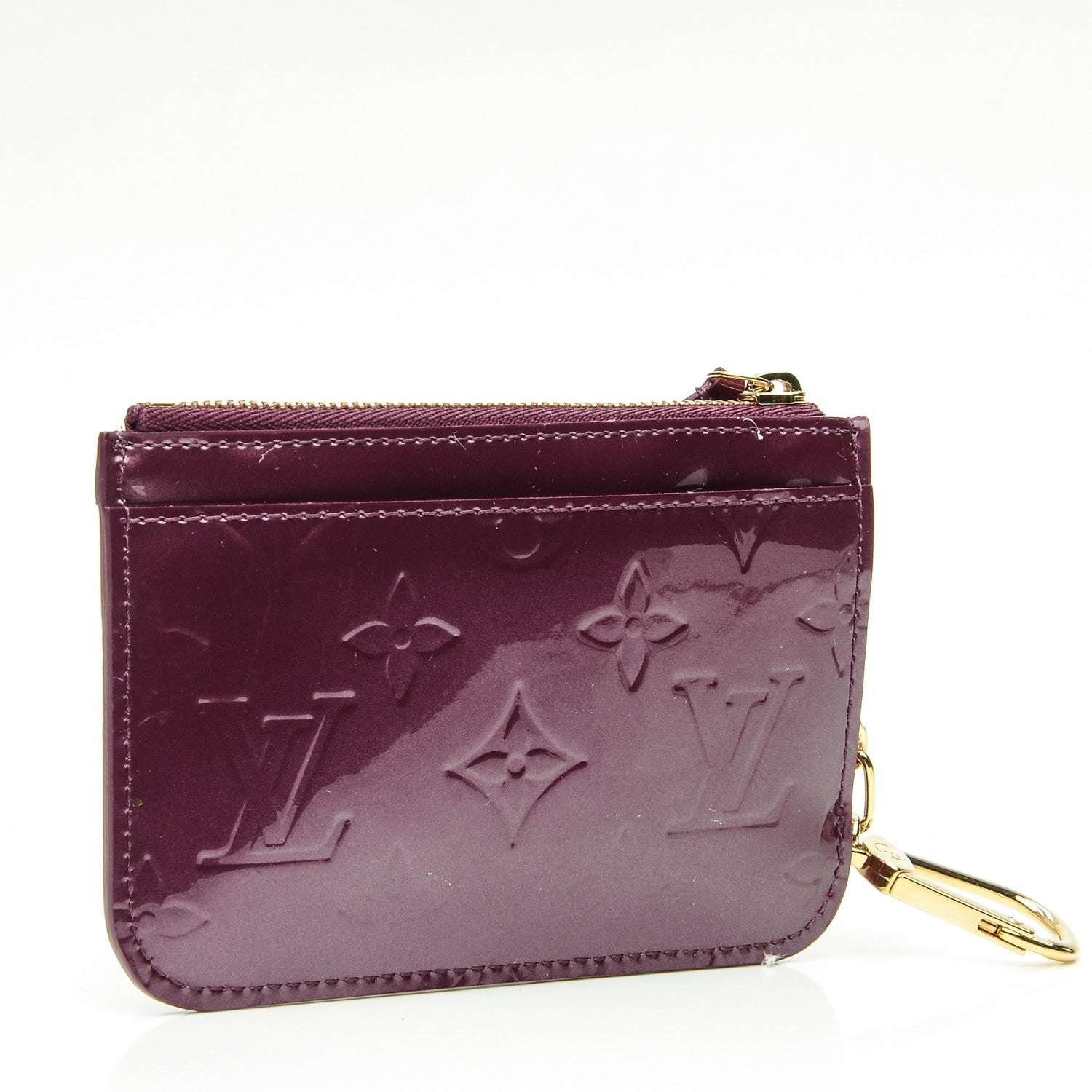Louis Vuitton Vernis Key Pouch Violet 3 of 7