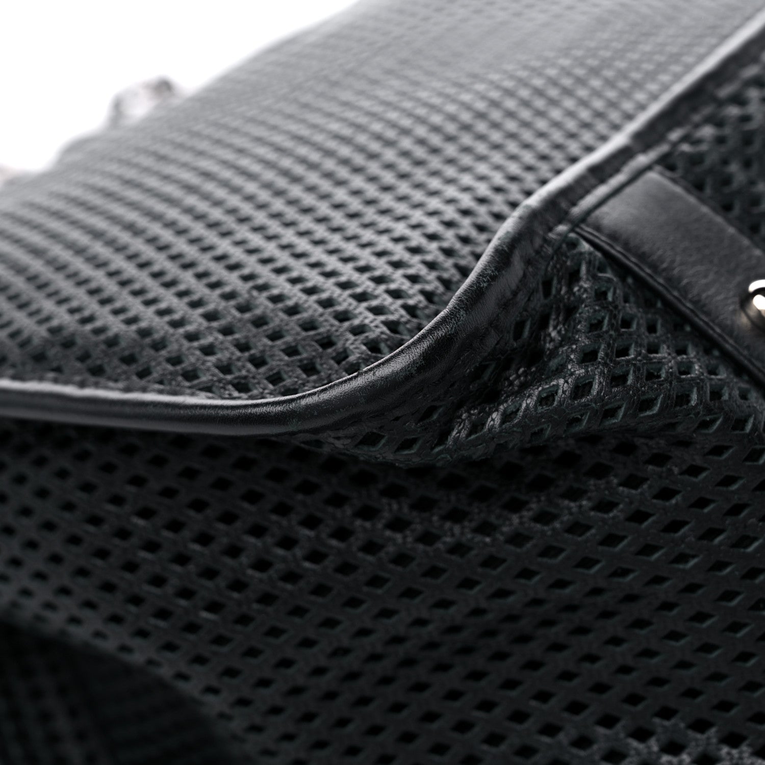 Chanel Calfskin Perforated Up In The Air Tote Black 10 of 12