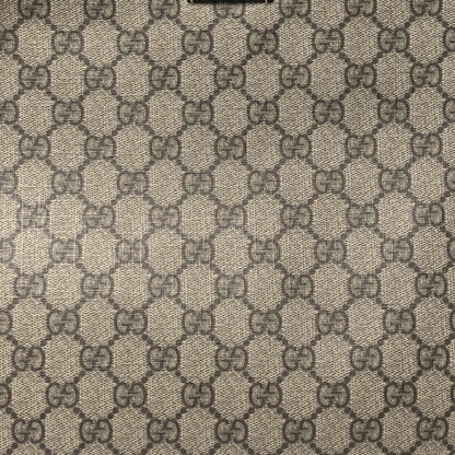 Gucci GG Supreme Monogram Medium Flat Messenger Bag Dark Brown 8 of 10