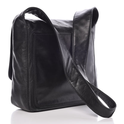 Chanel Calfskin CC Flap Shoulder Bag Black 3 of 12