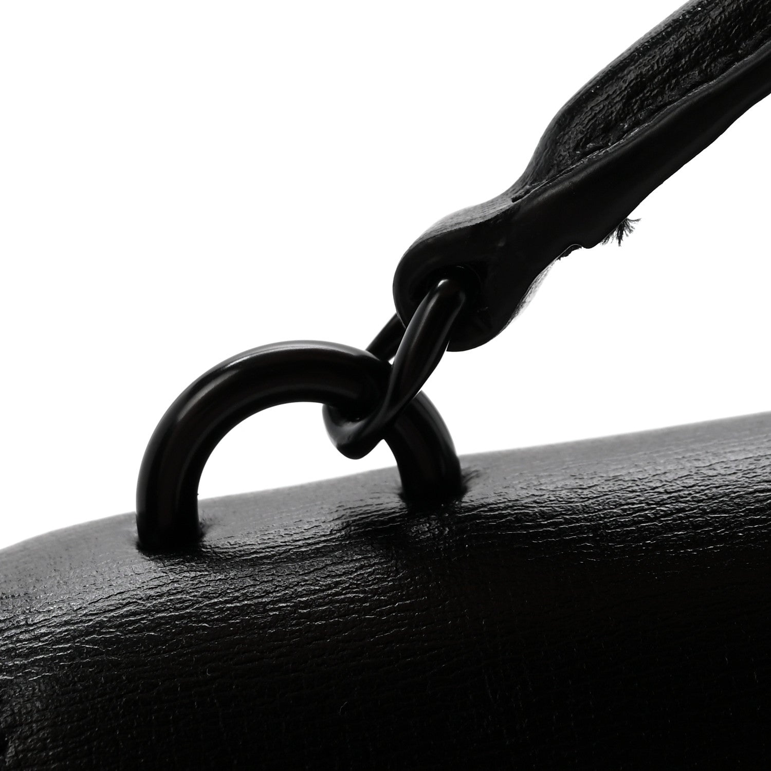 Saint Laurent Calfskin Monogram Sunset Chain Wallet Black 10 of 11