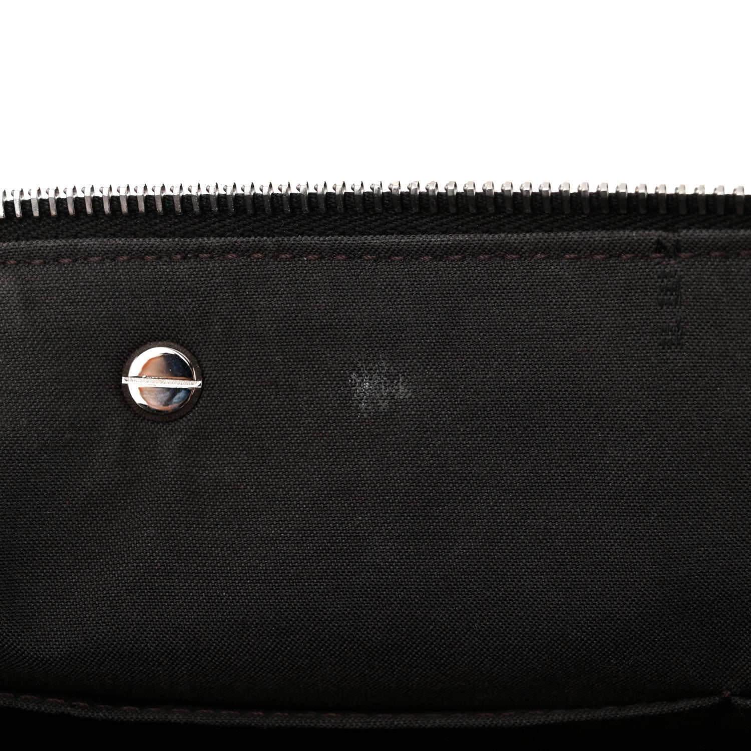 Fendi Vitello Dolce Bi-Color FF 1974 Embossed Medium By The Way Boston Bag Black Maya 11 of 11